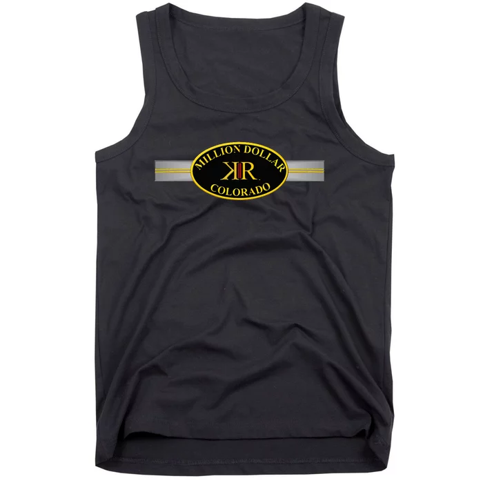 Konkr Roads Million Dollar Highway Colorado Route 550 Tank Top