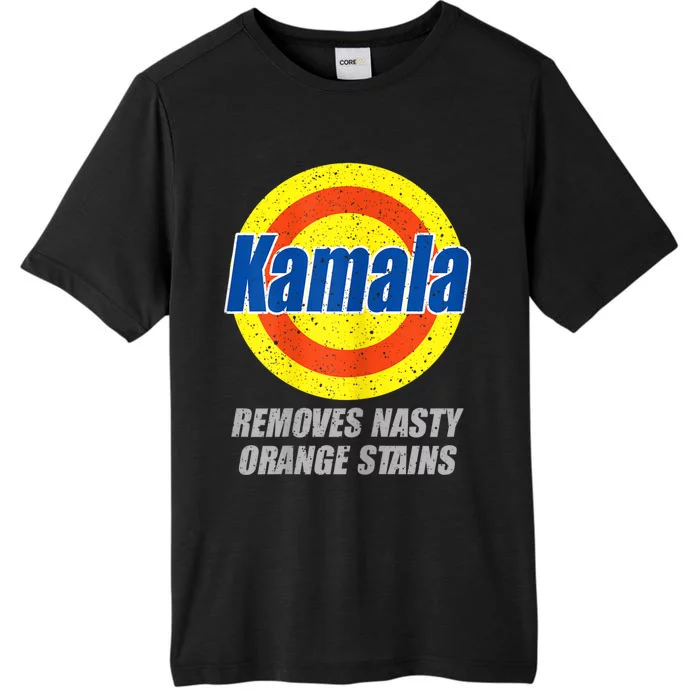 Kamala Removes Nasty Orange Stains Democrat President 2024 ChromaSoft Performance T-Shirt