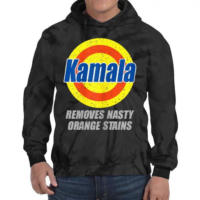 Kamala Removes Nasty Orange Stains Democrat President 2024 Tie Dye Hoodie