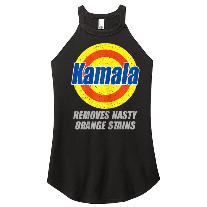 Kamala Removes Nasty Orange Stains Democrat President 2024 Women’s Perfect Tri Rocker Tank