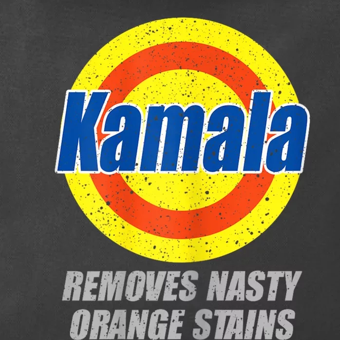 Kamala Removes Nasty Orange Stains Democrat President 2024 Zip Tote Bag