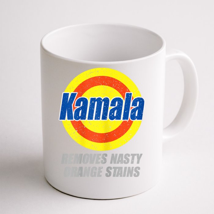 Kamala Removes Nasty Orange Stains Democrat President 2024 Front & Back Coffee Mug