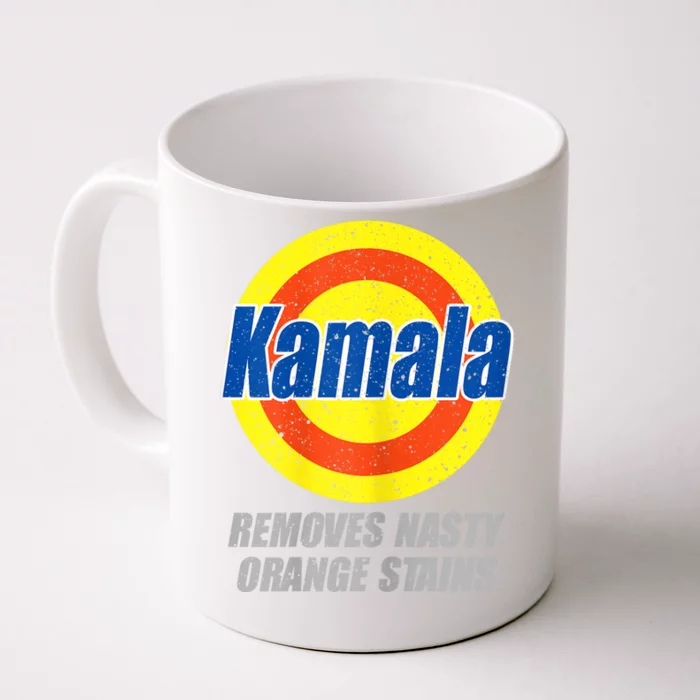 Kamala Removes Nasty Orange Stains Democrat President 2024 Front & Back Coffee Mug