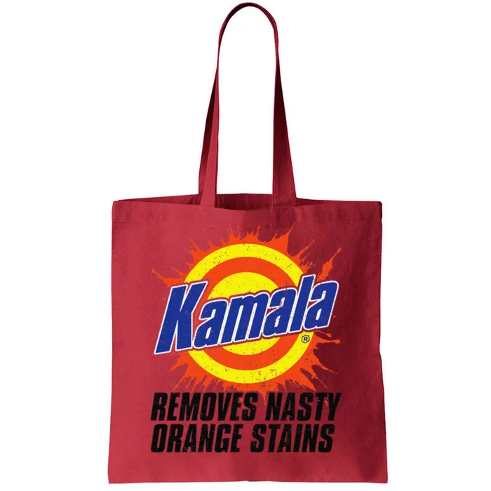 Kamala Removes Nasty Orange Stains Kamala Harris Funny 2024 Tote Bag