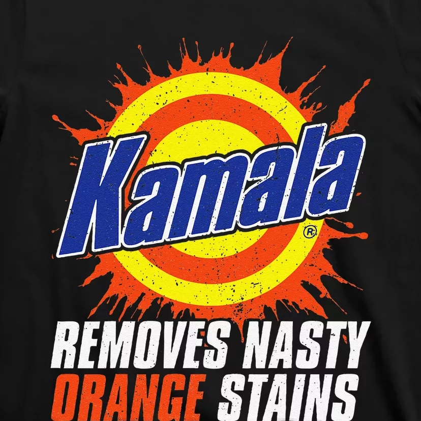 Kamala Removes Nasty Orange Stains Kamala Harris Funny 2024 T-Shirt