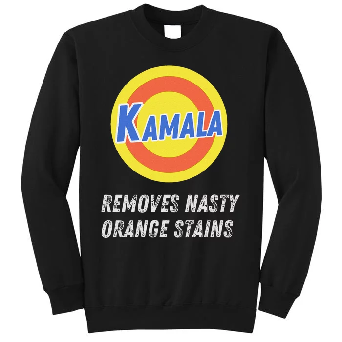 Kamala Removes Nasty Orange Stains Funny 2024 Political Sweatshirt