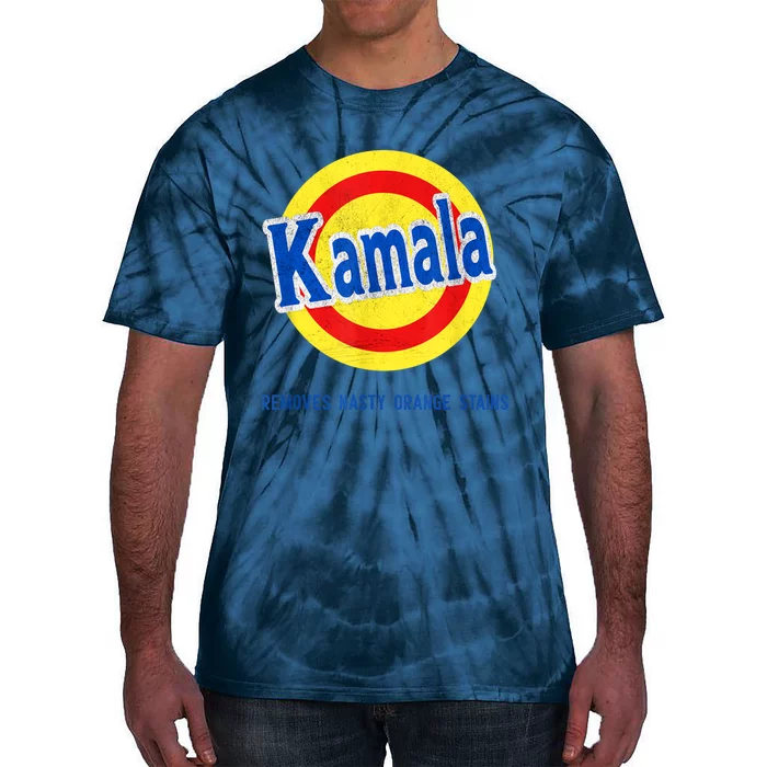 Kamala Removes Nasty Orange Stains Funny Tie-Dye T-Shirt