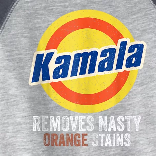 Kamala Removes Nasty Orange Stains Funny 2024 Political Toddler Fine Jersey T-Shirt