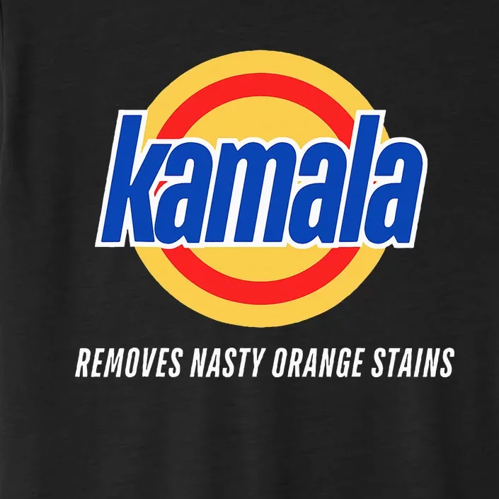 Kamala Removes Nasty Orange Stains Funny ChromaSoft Performance T-Shirt