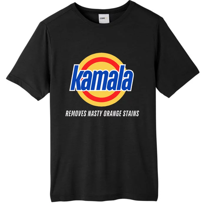 Kamala Removes Nasty Orange Stains Funny ChromaSoft Performance T-Shirt