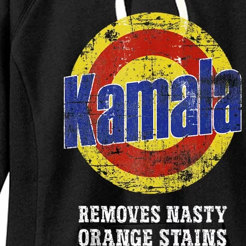 Kamala Removes Nasty Orange Stains Women's Fleece Hoodie