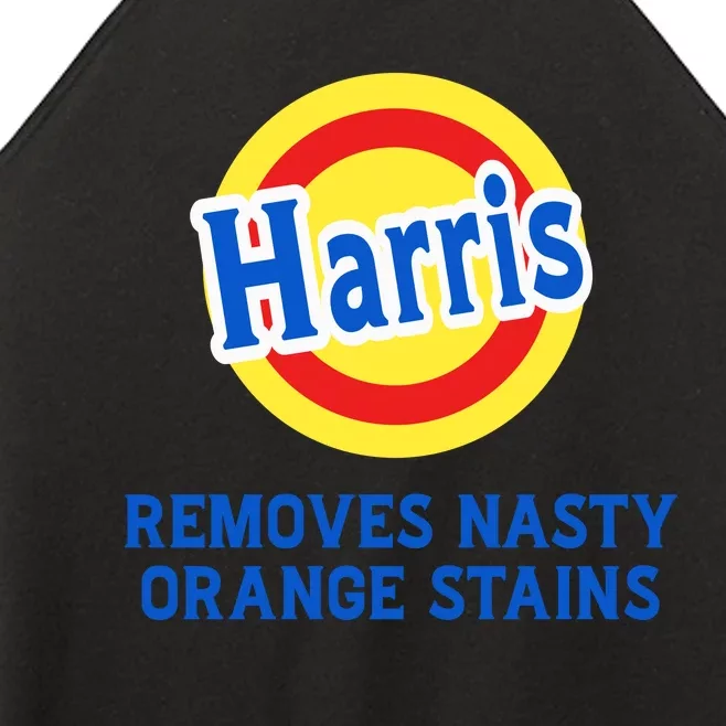 Kamala Removes Nasty Orange Stains Funny Women’s Perfect Tri Rocker Tank