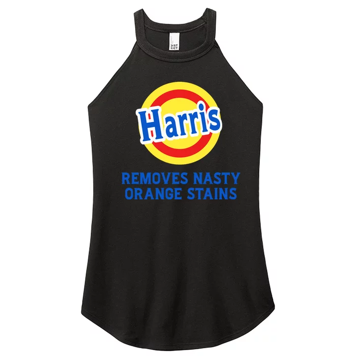 Kamala Removes Nasty Orange Stains Funny Women’s Perfect Tri Rocker Tank