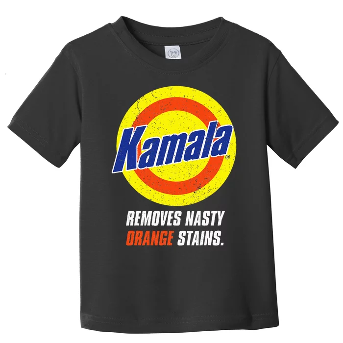 Kamala Removes Nasty Orange Stains Toddler T-Shirt