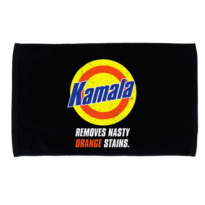 Kamala Removes Nasty Orange Stains Microfiber Hand Towel