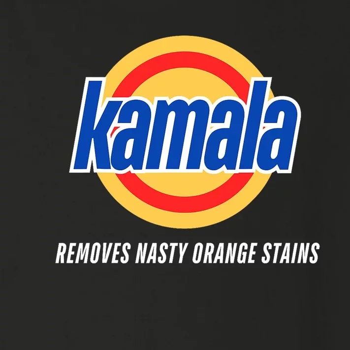 Kamala Removes Nasty Orange Stains Funny Toddler Long Sleeve Shirt