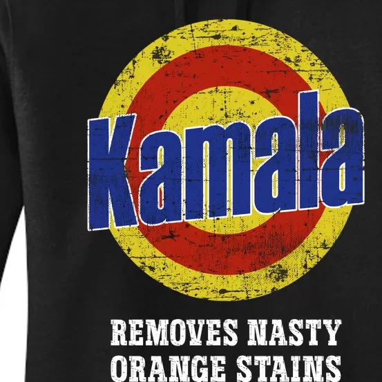 Kamala Removes Nasty Orange Stains Women's Pullover Hoodie