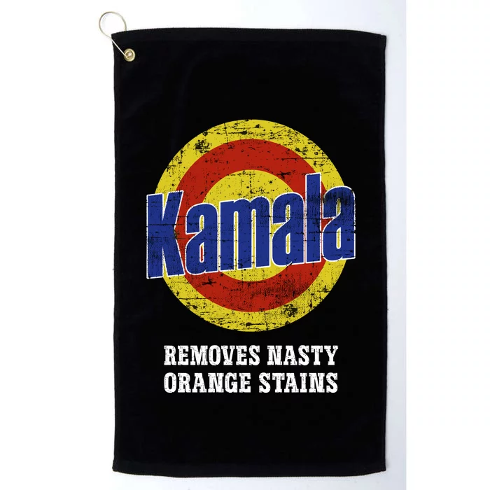 Kamala Removes Nasty Orange Stains Platinum Collection Golf Towel