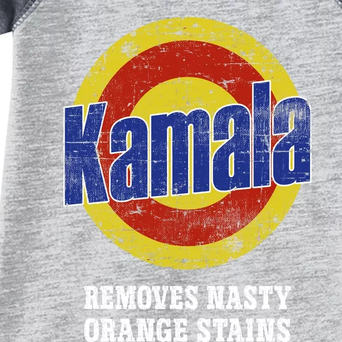 Kamala Removes Nasty Orange Stains Infant Baby Jersey Bodysuit