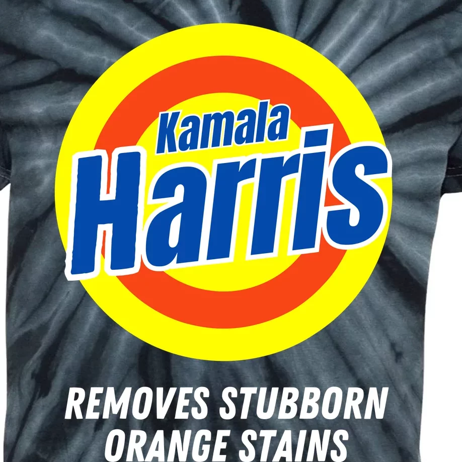 Kamala Removes Nasty Orange Stains Kids Tie-Dye T-Shirt