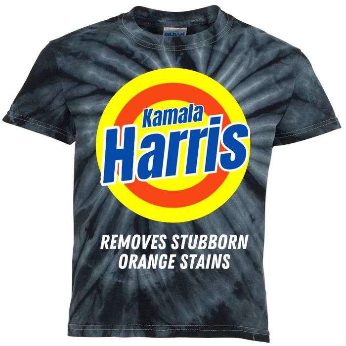 Kamala Removes Nasty Orange Stains Kids Tie-Dye T-Shirt