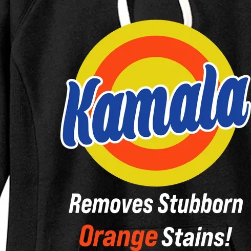 Kamala Removes Nasty Orange Stains Women's Fleece Hoodie