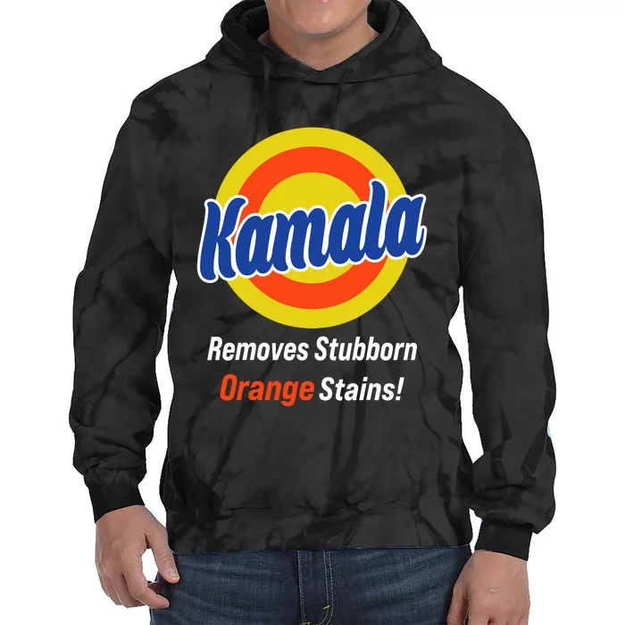 Kamala Removes Nasty Orange Stains Tie Dye Hoodie