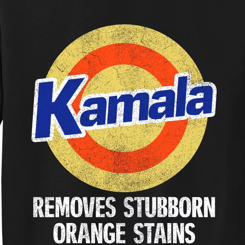 Kamala Removes Nasty Orange Stains Sweatshirt