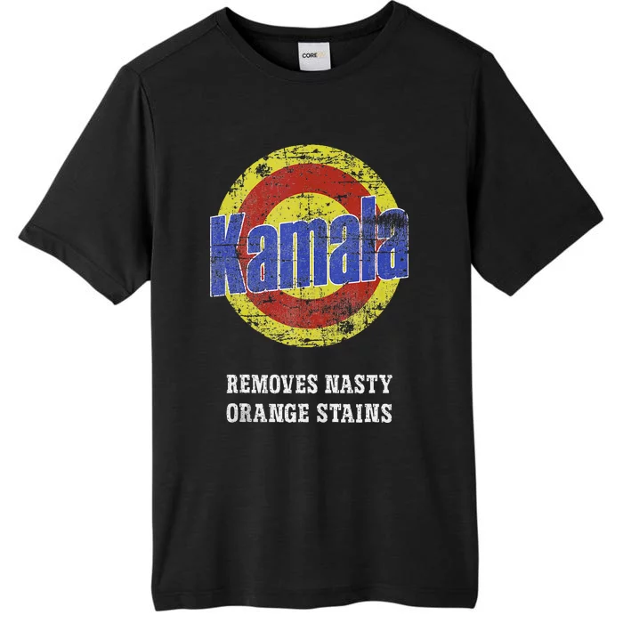 Kamala Removes Nasty Orange Stains Anti Trump 2024 Vote ChromaSoft Performance T-Shirt