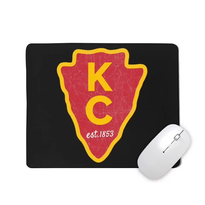 Kc Red Original Red Kansas City Mousepad