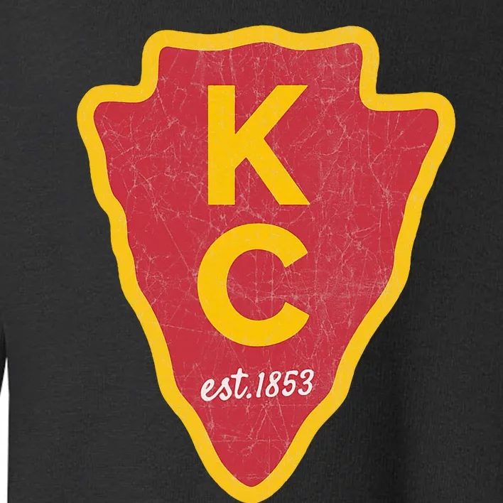 Kc Red Original Red Kansas City Toddler Sweatshirt