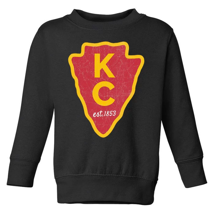 Kc Red Original Red Kansas City Toddler Sweatshirt