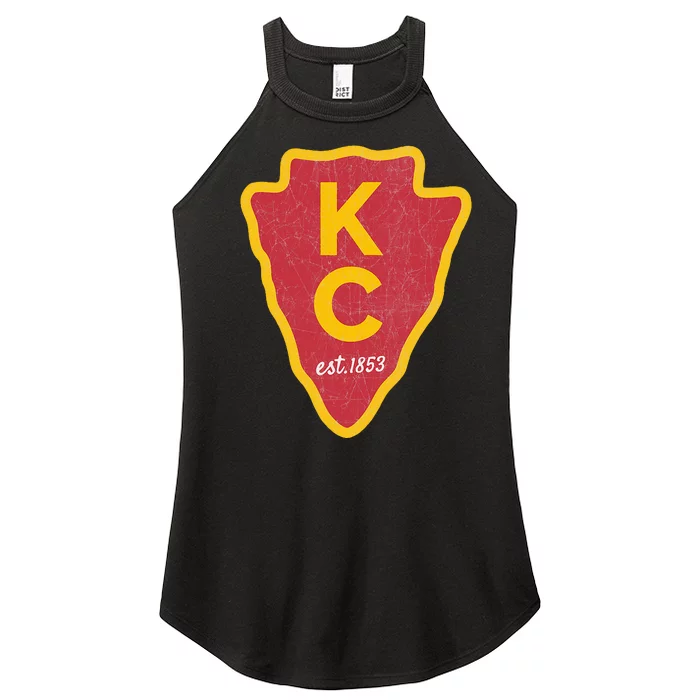 Kc Red Original Red Kansas City Women’s Perfect Tri Rocker Tank