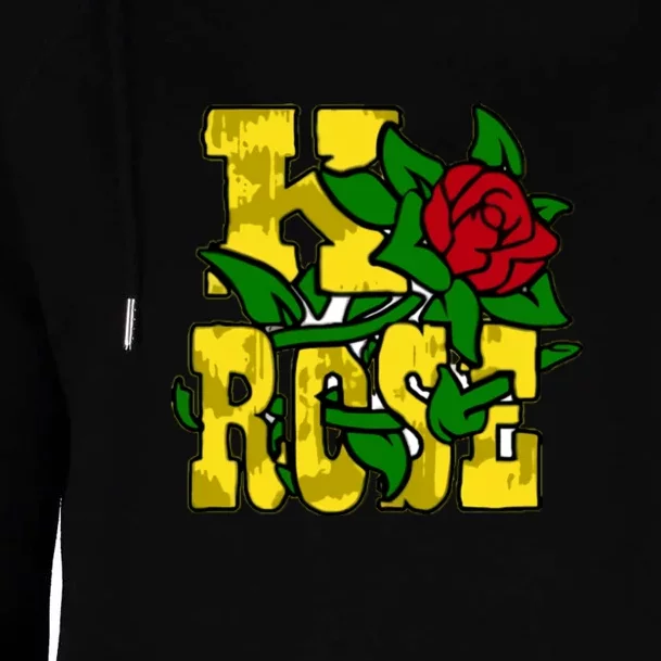 K Rose Radio Womens Funnel Neck Pullover Hood