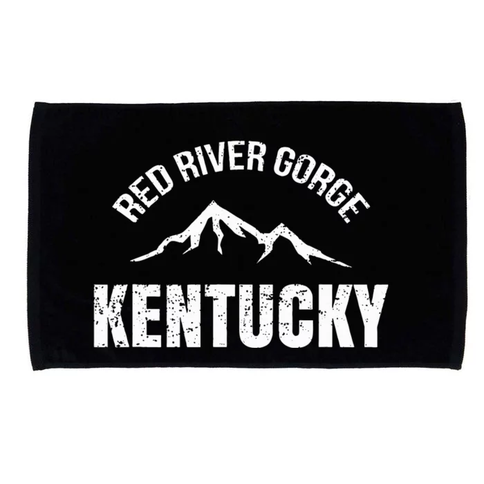 Kentucky Red River Gorge Canyon Daniel Boone Microfiber Hand Towel