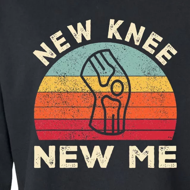 Knee Replacement Recovery New Knee New Me Cropped Pullover Crew