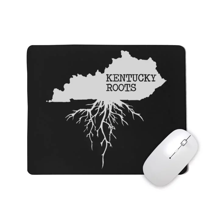 Kentucky Roots State Of Kentucky Map Mousepad