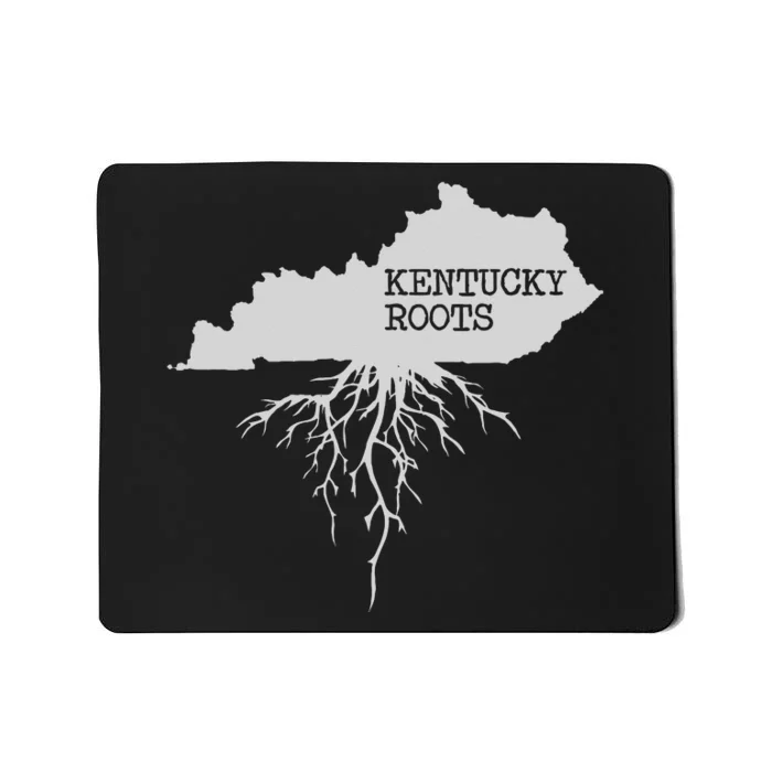 Kentucky Roots State Of Kentucky Map Mousepad