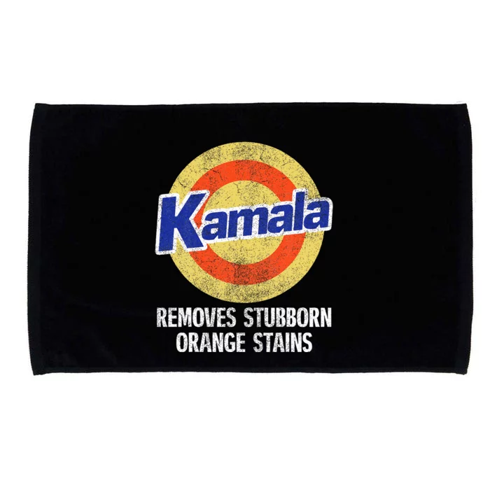 Kamala Removes Stubborn Orange Stains Kamala Harris 2024 Microfiber Hand Towel