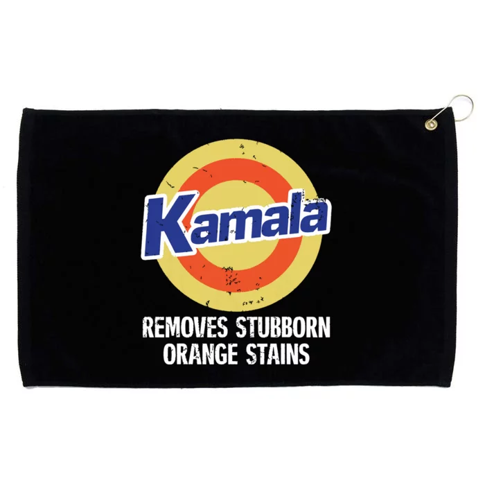 Kamala Removes Stubborn Orange Stains Kamala Harris 2024 Grommeted Golf Towel