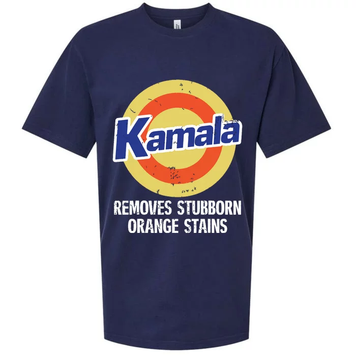 Kamala Removes Stubborn Orange Stains Kamala Harris 2024 Sueded Cloud Jersey T-Shirt