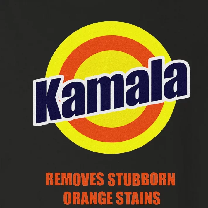 Kamala Removes Stubborn Orange Stains Funny Democrat Toddler Long Sleeve Shirt