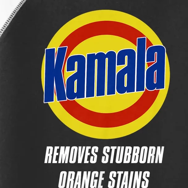 Kamala Removes Stubborn Orange Stains Toddler Fine Jersey T-Shirt