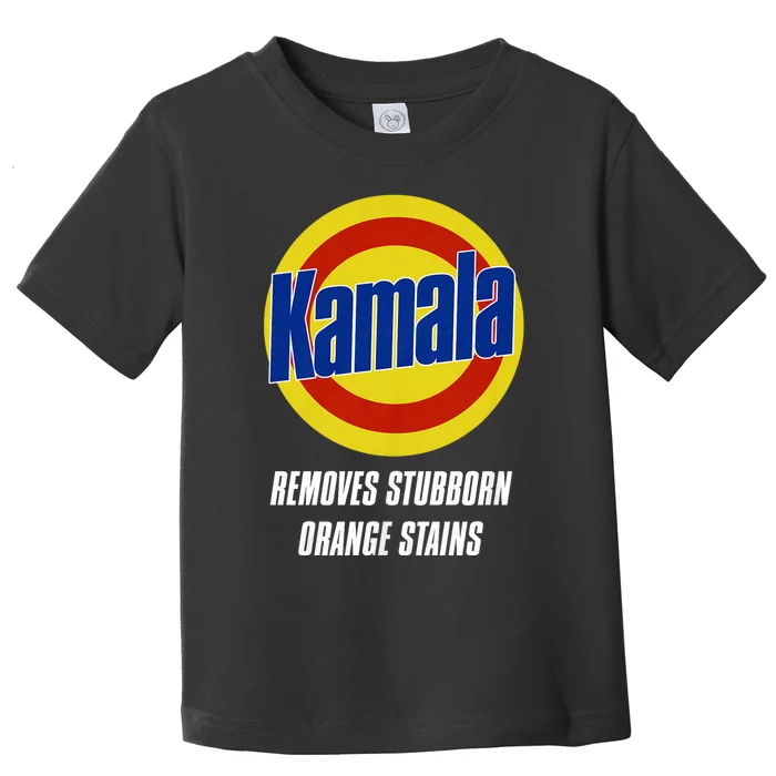 Kamala Removes Stubborn Orange Stains Toddler T-Shirt