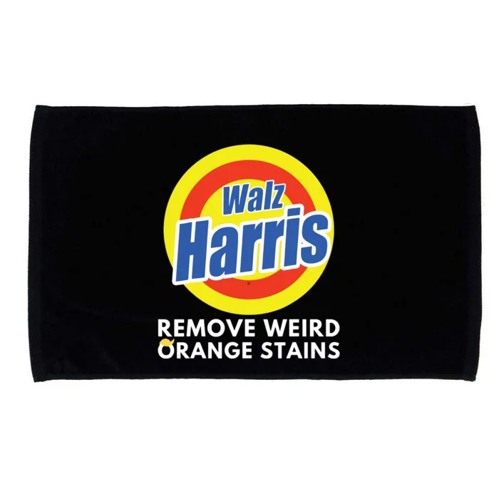 Kamala Removes Stubborn Orange Stains Harris Walz Waltz Microfiber Hand Towel