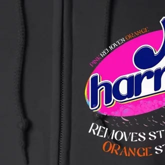 Kamala Removes Stubborn Orange Stains Full Zip Hoodie