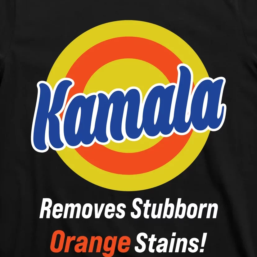 Kamala Removes Stubborn Orange Stains T-Shirt