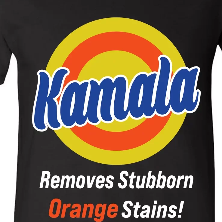 Kamala Removes Stubborn Orange Stains V-Neck T-Shirt