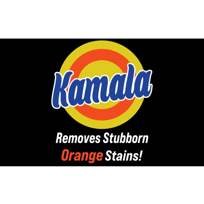 Kamala Removes Stubborn Orange Stains Bumper Sticker