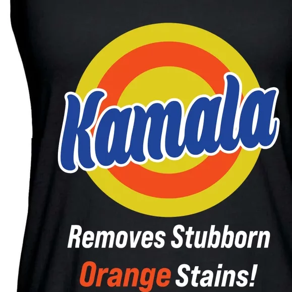 Kamala Removes Stubborn Orange Stains Ladies Essential Flowy Tank